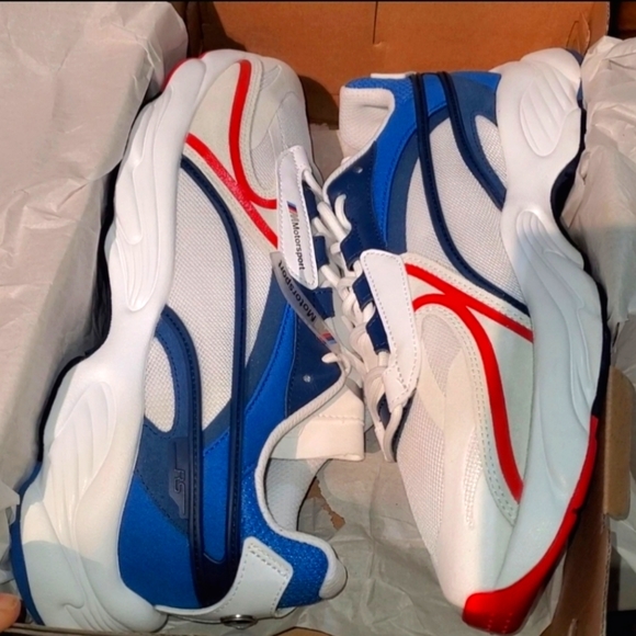 PUMA BMW M Motorsport Rs -Connect Men's Trainers White Size 11.5 Style 306941-02 - Picture 3 of 12